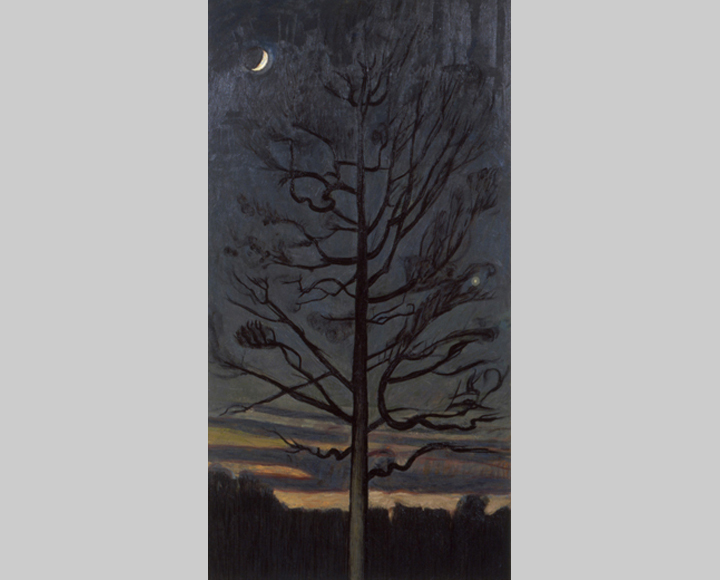 1988, oil on canvas, 89 x 46 ½ in.