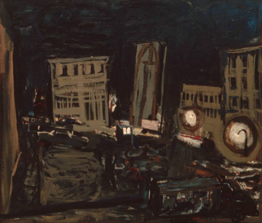 1974, oil on canvas, 55 ½ x 63 ½ in.