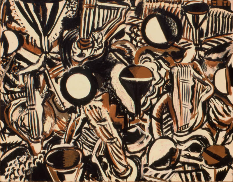 1974, oil on canvas, 42 x 53 in. (Collection: R. Weis)
