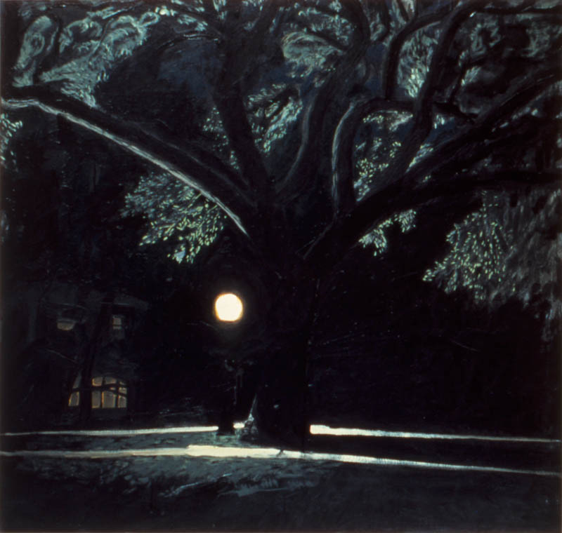 1986, oil on canvas, 44 ½ x 46 in. (Collection: William Robinson)