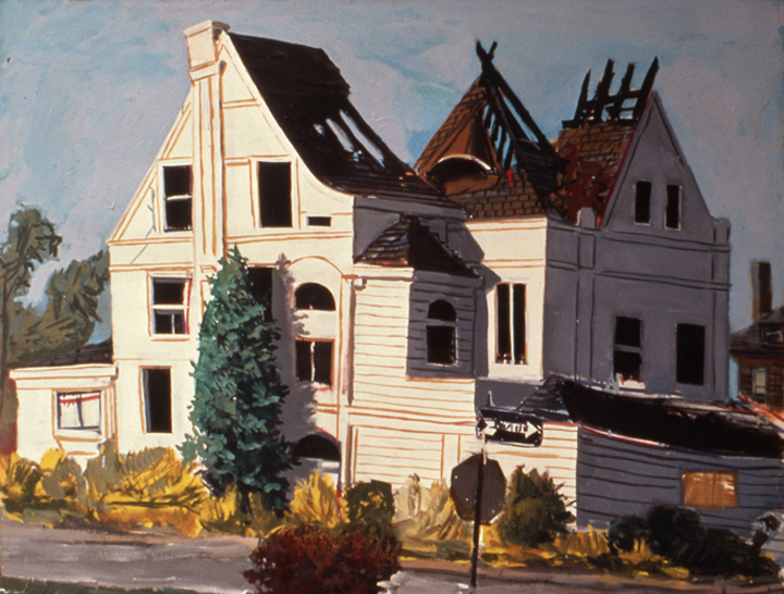 1978, oil on canvas, 48 x 60 in. (Collection: Peter Baum)