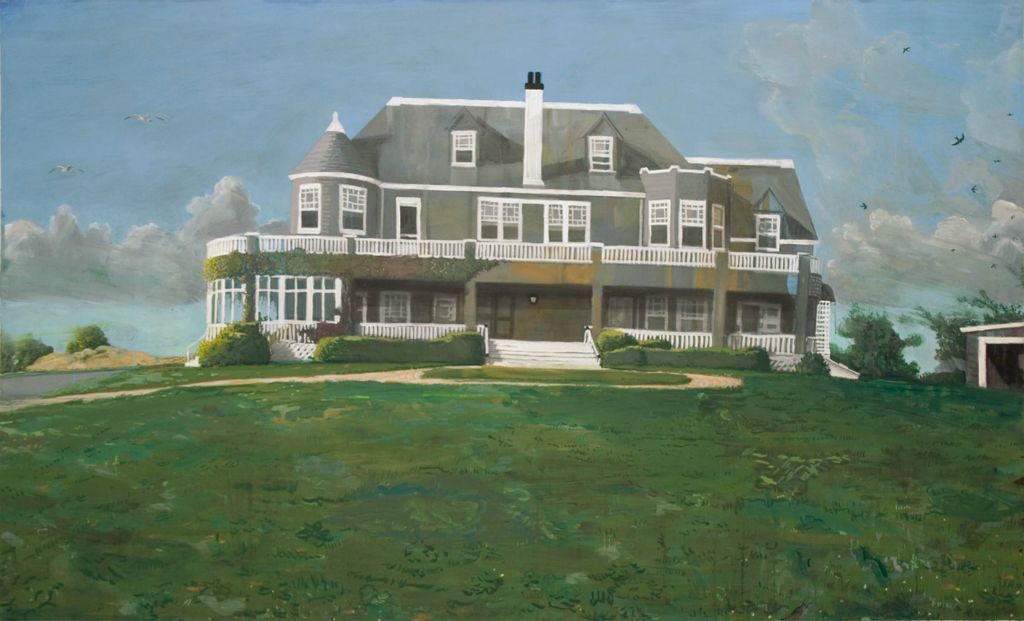 2007, gouache on paper, 47 x 78 in. (Collection: Nancy A. Nelson and James Krasno)
