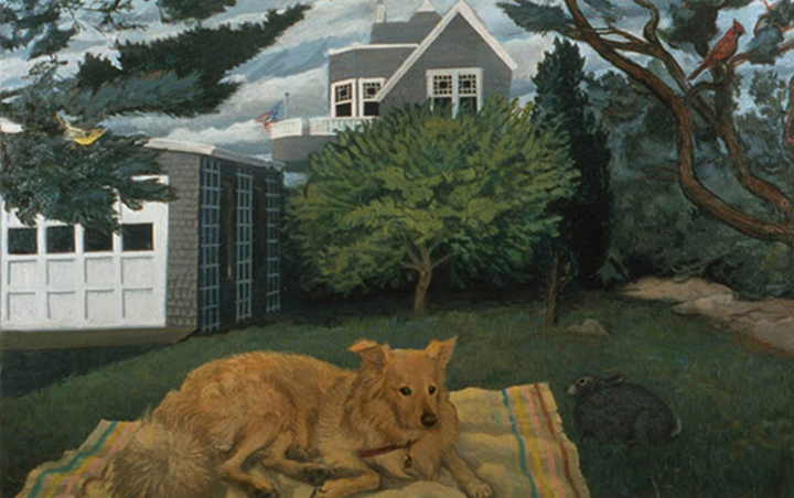 1999, oil on canvas, 47 x 73 in. 