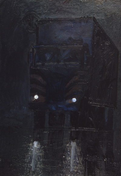Truck, 1985, oil on canvas, 40 x 28 in., collection: Mr. and Mrs. Sherwood Small